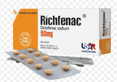 Uses of Richfenac 50