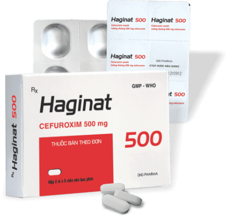 
Thuốc Haginat 500 được sử dụng bằng đường uống
