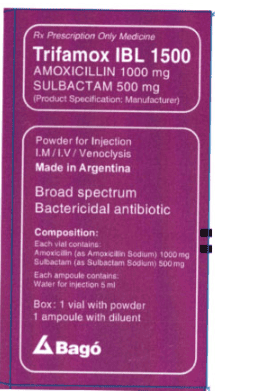 Công dụng thuốc Trifamox IBL 1500
