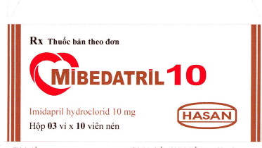 Công dụng thuốc Mibedatril 10