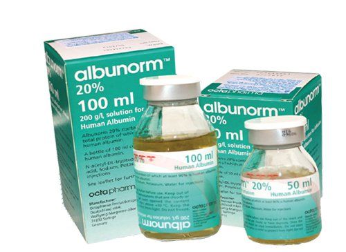 Công dụng thuốc Albunorm 20%