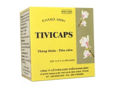 Công dụng thuốc Tivicaps