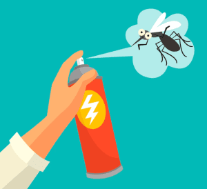 Đừng nên sử dụng thuốc diệt muỗi tại nhà