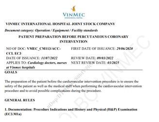 Vinmec’s coronary artery disease management program: Advancing care with ACC standards