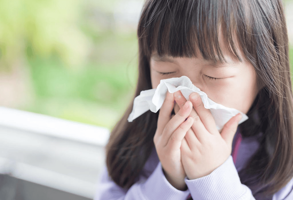 Cảm lạnh và ho là những vấn đề sức khỏe phổ biến nhất ở trẻ em hình thành quanh năm