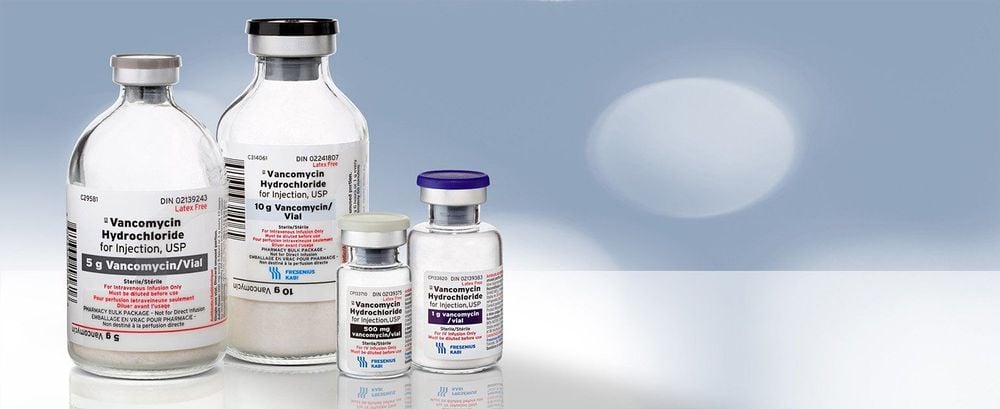 
Kháng sinh Vancomycin dạng tiêm
