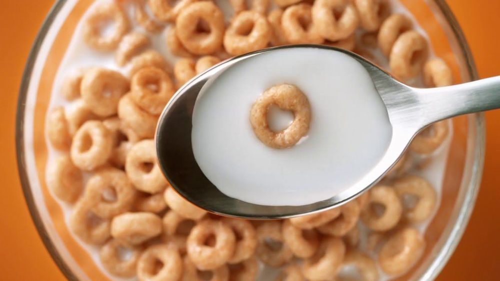 
Cheerios được chế biến thành yến mạch nguyên hạt
