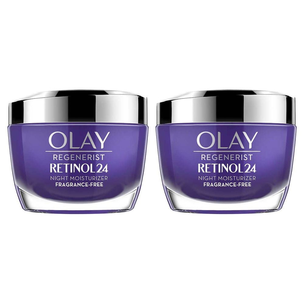 
Sản phẩm Olay Regenerist Retinol 24 được khuyến khích sử dụng để retinol
