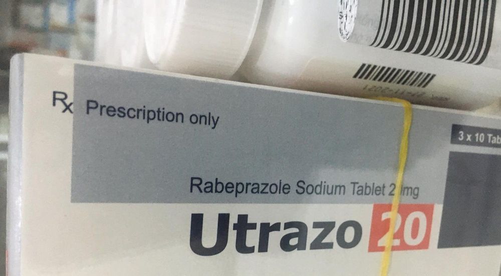 
Thuốc Utrazo 20 có thành phần là rabeprazole với hàm lượng 20mg
