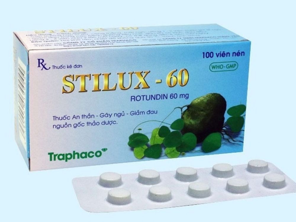 
Rotundin 60mg là một loại thuốc an thần được bào chế từ một loại thảo dược có tên bình vôi
