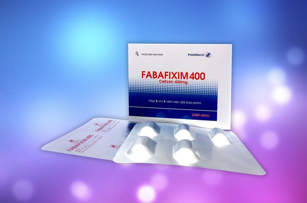 
Thuốc Fabafixim 200 và 400 có tác dụng điều trị các bệnh nhiễm khuẩn
