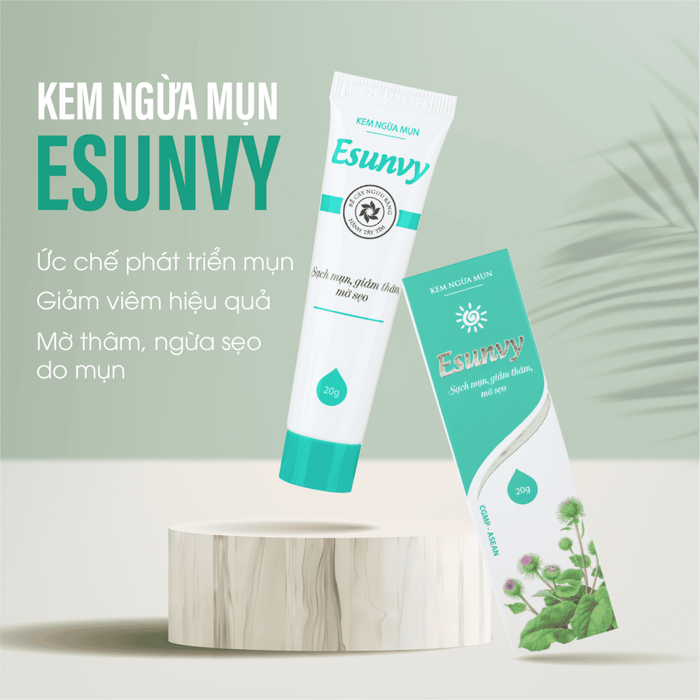 
Thành phần kem ngừa mụn Esunvy được chiết xuất từ các dược liệu hiếm
