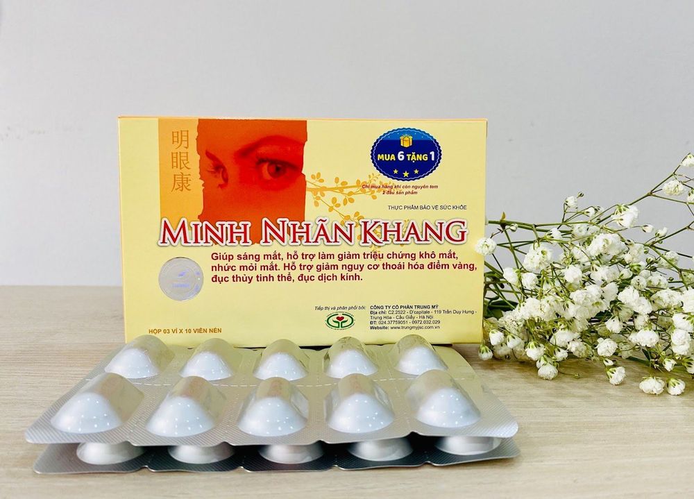 
Minh Nhãn Khang giúp sáng mắt, hỗ trợ giảm nguy cơ các bệnh về mắt
