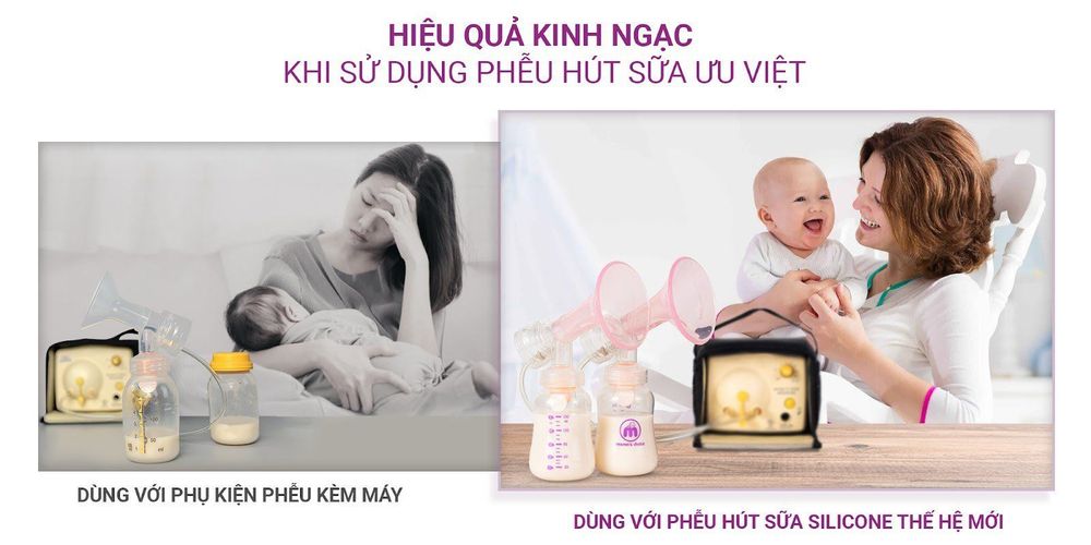 
Chọn phễu hút sữa rất quan trọng cho cả mẹ và bé
