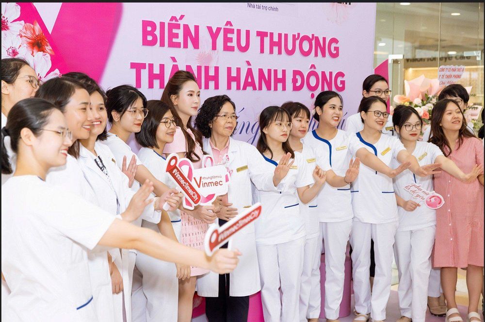 Vinmec khởi động chiến dịch PinkWin - Nâng cao nhận thức cộng đồng về phòng chống ung thư vú