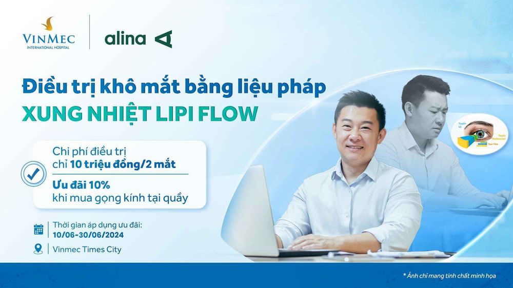 “Chia tay” cảm giác khô mắt nhờ liệu pháp xung nhiệt Lipiflow