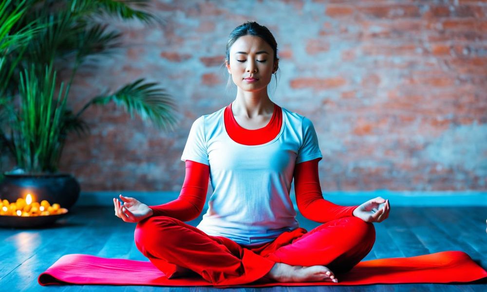 Tư thế thiền là một trong những bài tập yoga chữa tắc vòi trứng hữu ích mà nhiều chị em phụ nữ áp dụng. 