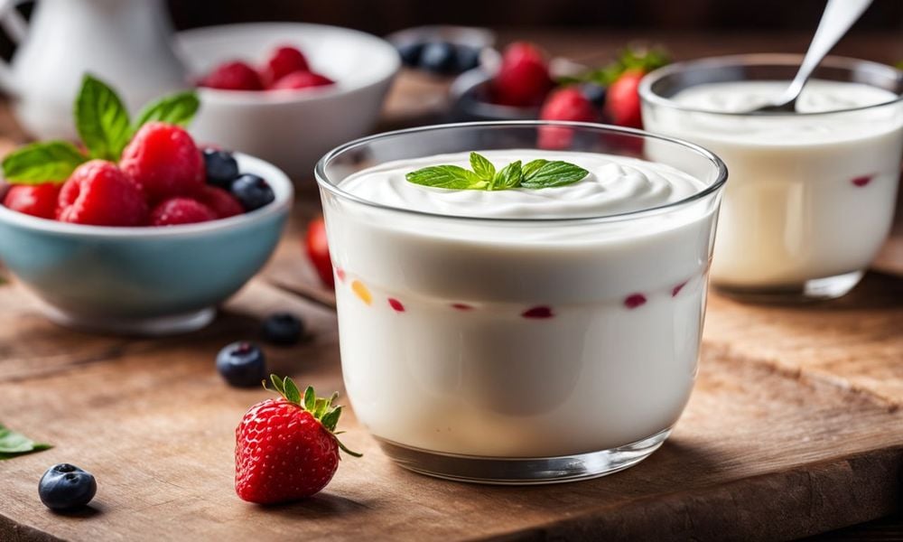 Ăn thực phẩm chứa men vi sinh như yogurt cũng là cách để bảo vệ hệ tiêu hoá