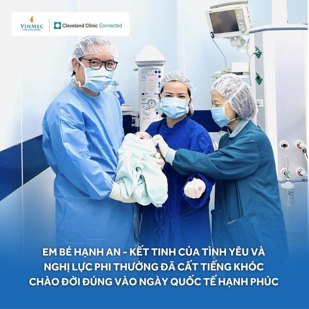 Bé Hạnh An - Kết tinh của tình yêu sâu đậm và nghị lực phi thường