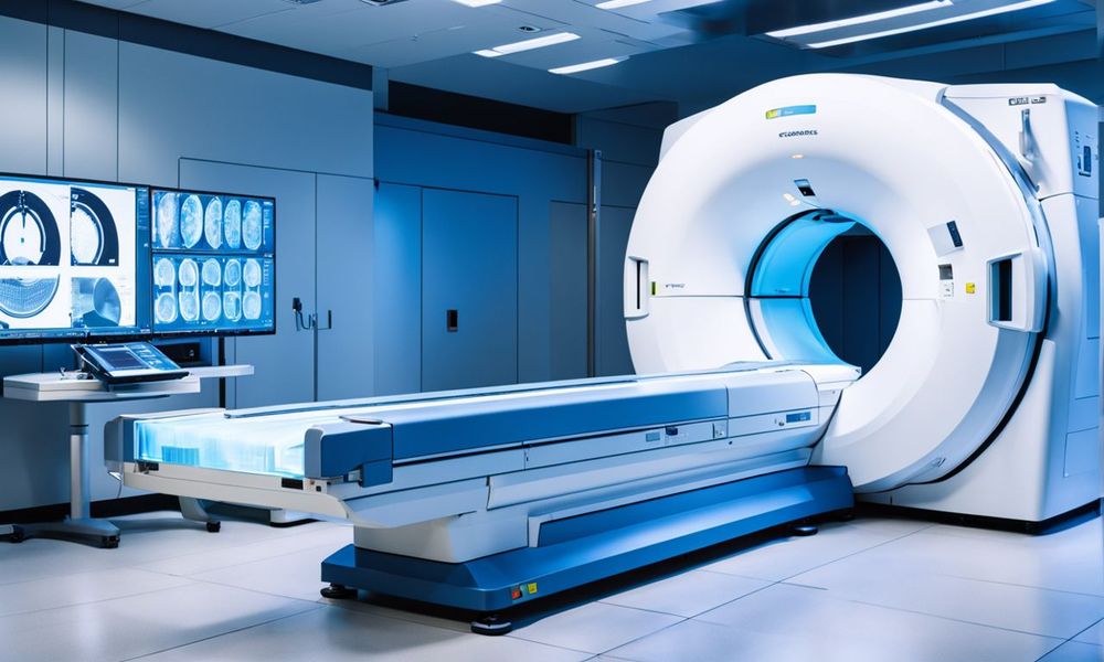 Chụp cộng hưởng từ MRI hoặc CT scan giúp đánh giá tình trạng thay đổi cấu trúc xương 