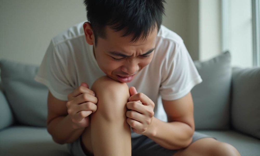 Dấu hiệu thoái hóa khớp gối rõ nhất là đau khớp gối.