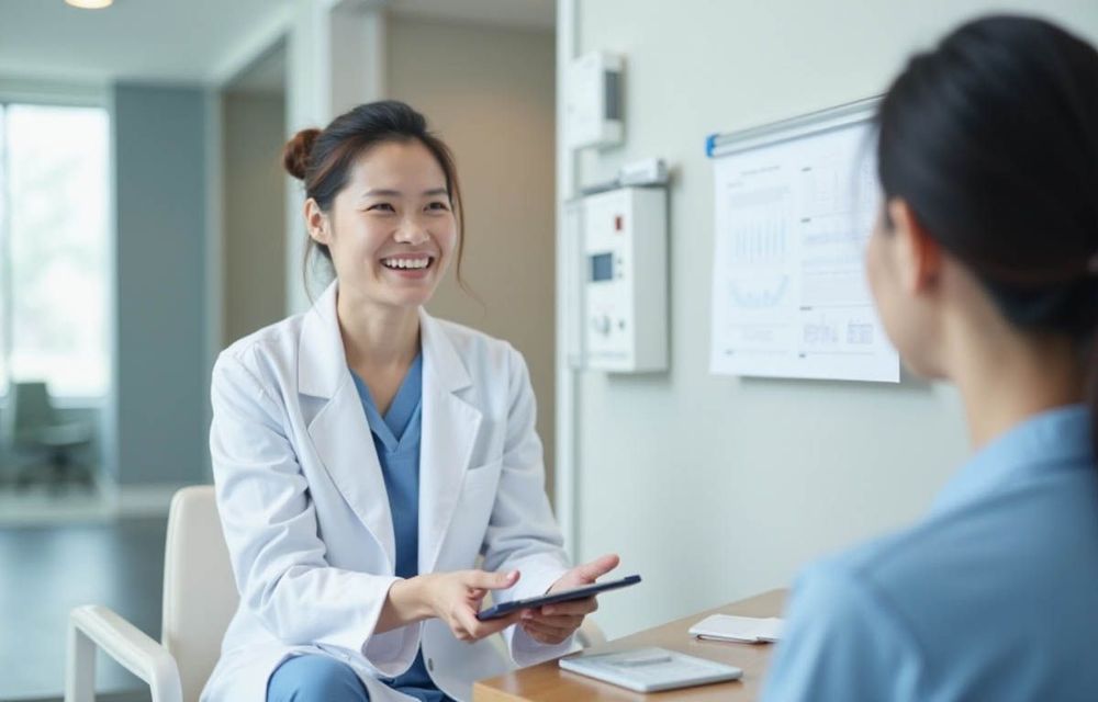 Để biết mắc polyp tử cung kèm mùi bất thường khi ra kinh có sao không, người bệnh nên đi gặp bác sĩ để nhận tư vấn.