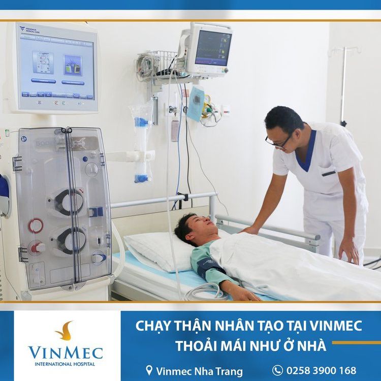 Chạy thận nhân tạo tại Vinmec Nha Trang - thoải mái như ở nhà