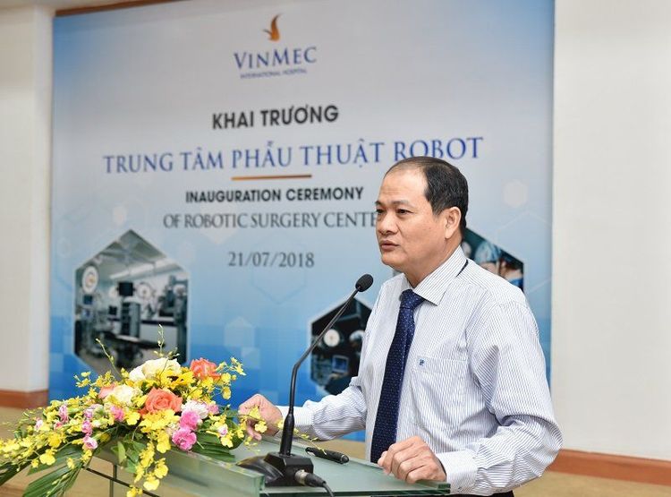 Khai trương Trung tâm Phẫu thuật Robot tư nhân đầu tiên tại Việt Nam