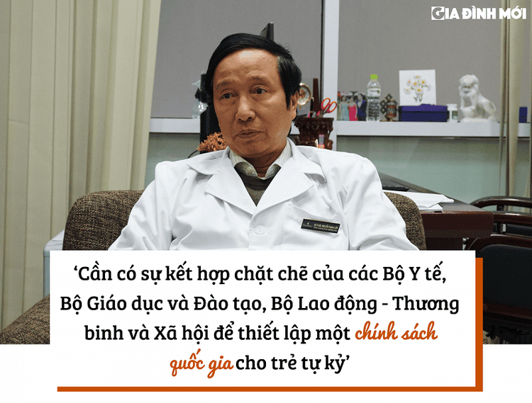 GS Nguyễn Thanh Liêm: "Cần một chính sách quốc gia cho trẻ tự kỷ"