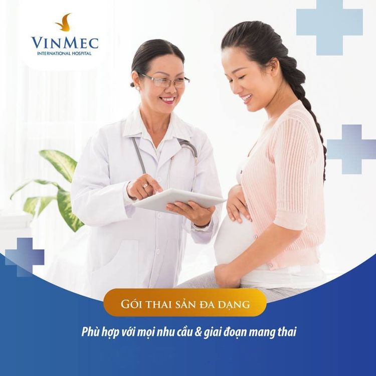 Comprehensive benefits when choosing "maternity package" at Vinmec