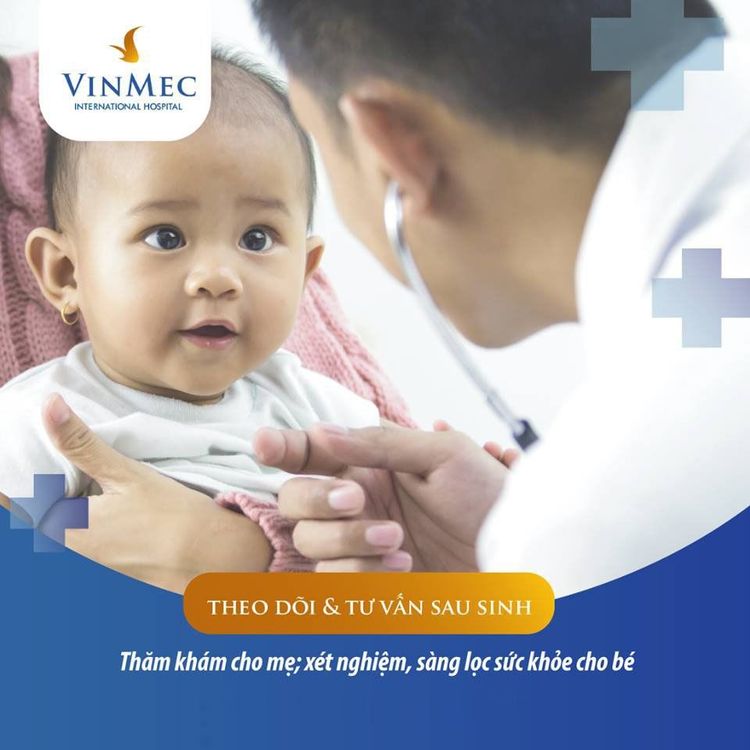 Comprehensive benefits when choosing "maternity package" at Vinmec