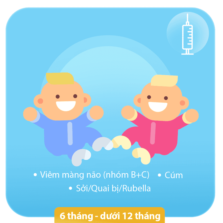 
Thông thường trẻ ít có phản ứng sau tiêm nhưng có thể có bé sốt nhẹ
