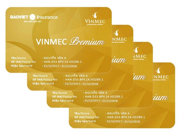 
Thẻ bảo hiểm Vinmec Premium
