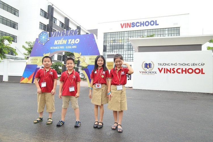 
Trẻ học tại trường Vinschool
