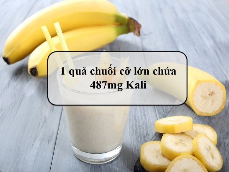 
Chuối có nhiều Kali giúo hạ huyết áp
