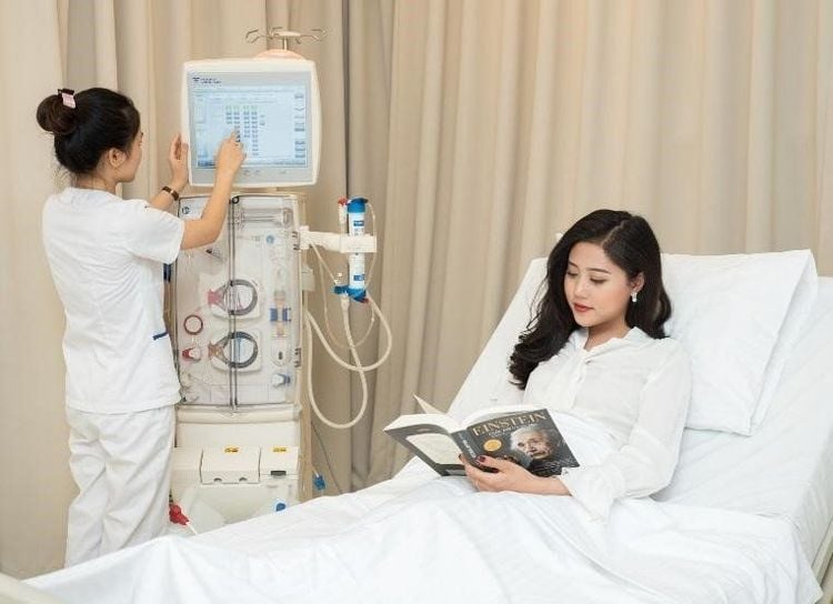Sử dụng máy chạy thận có bộ phận kiểm soát siêu lọc giúp phòng tránh tụt huyết áp khi chạy thận nhân tạo