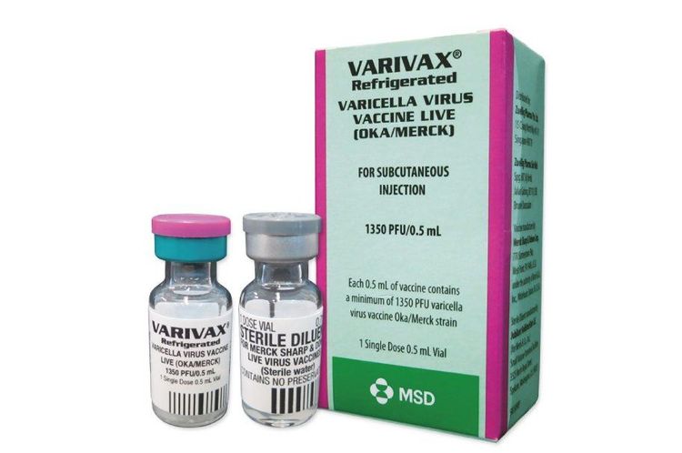 
Vắc-xin Varivax phòng thủy đậu
