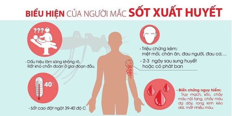 
Sốt xuất huyết biến chứng có thể gây rong kinh
