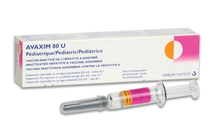 
Vắc-xin Avaxim 80UI 0,5ml của Sanofi (Pháp) phòng bệnh viêm gan A
