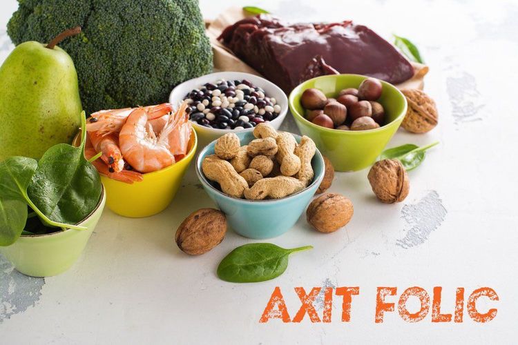 
Đối với phụ nữa mang thai cần bổ sung axit folic
