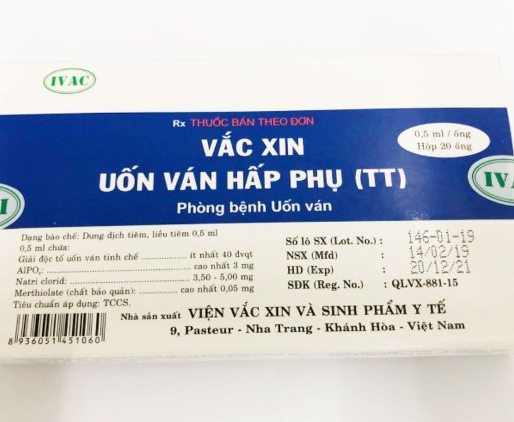 
Vắc-xin phòng bệnh uốn ván
