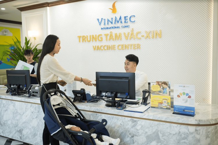 
Trung tâm vắc-xin tại Bệnh viện Đa khoa Quốc tế Vinmec có đầy đủ các loại vắc-xin cho mọi đối tượng khác nhau
