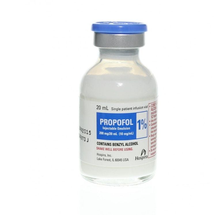 
Thuốc mê Propofol dang tiêm tĩnh mạch
