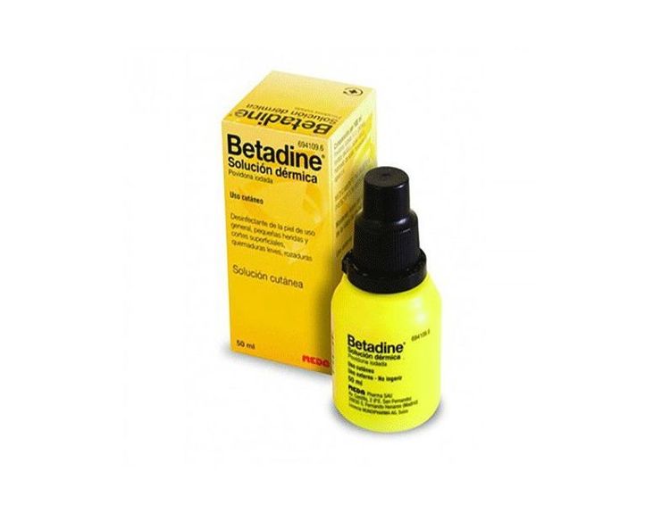 
Betadine (Povidone iodine)
