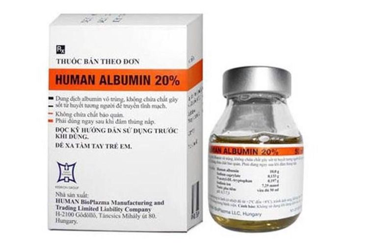 
Sử dụng thuốc Albumin cần tuân thủ y lệnh của bác sĩ
