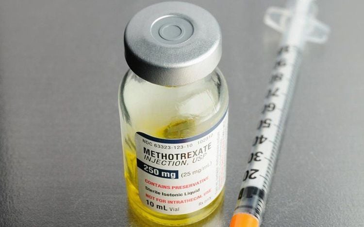 
Methotrexate giúp khối thai nằm ngoài tử cung được hấp thụ vào cơ thể
