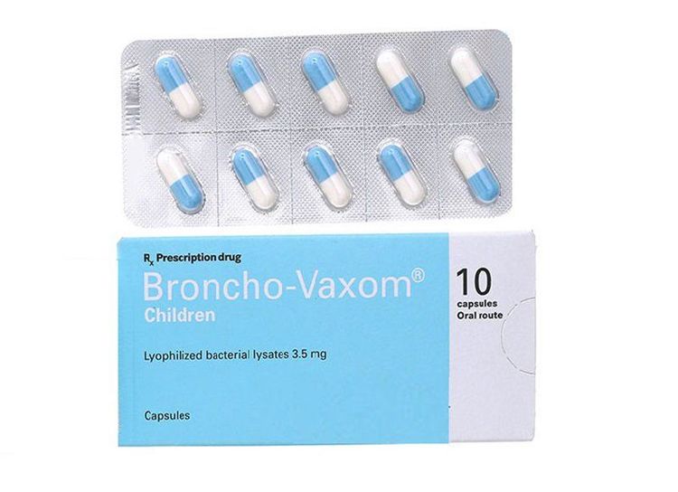 Broncho Vaxom has a specific formulation for children.
