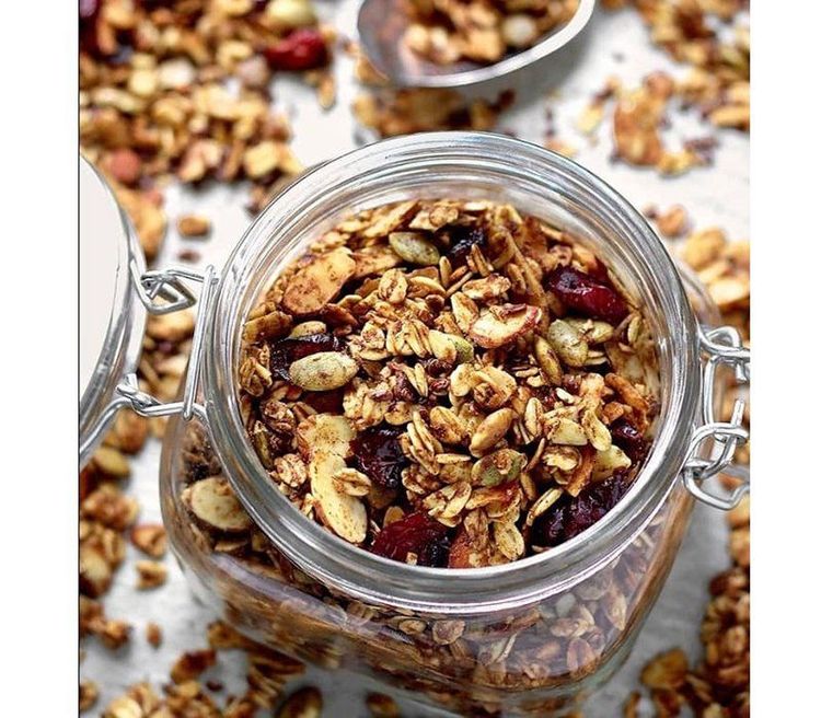 
Granola cũng là bữa sáng lý tưởng giàu năng lượng
