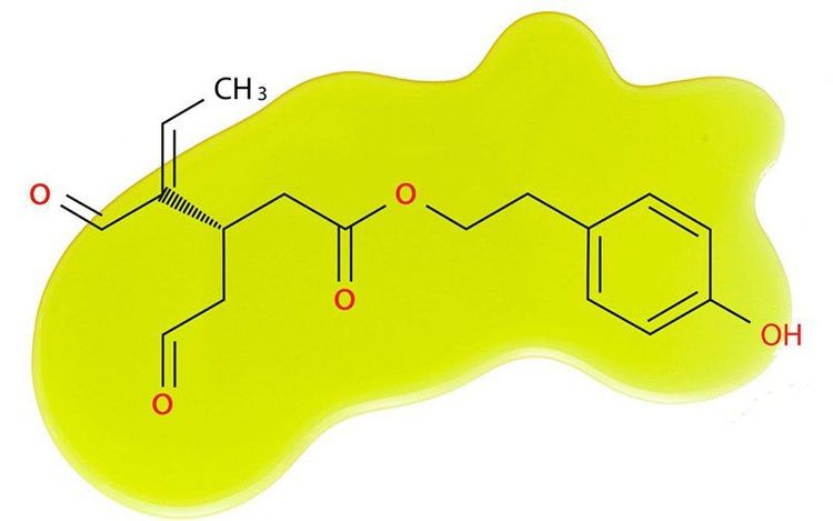 Tác dụng chống viêm chính của dầu oliu chủ yếu do chứa oleocanthal