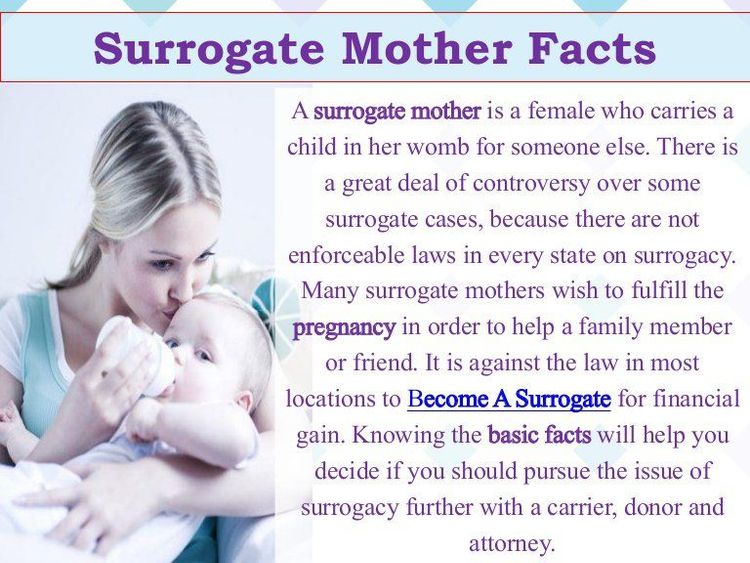 
Surrogate Mothers, Inc. (SMI) giúp các cặp vợ chồng và những người độc thân trên khắp thế giới tạo dựng gia đình
